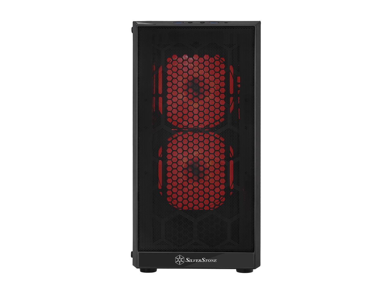SilverStone PS15 SSTPS15BRGB Black Computer Case