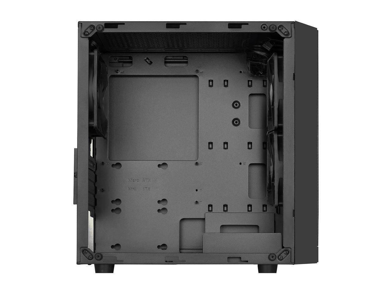 SilverStone PS15 SSTPS15BRGB Black Computer Case