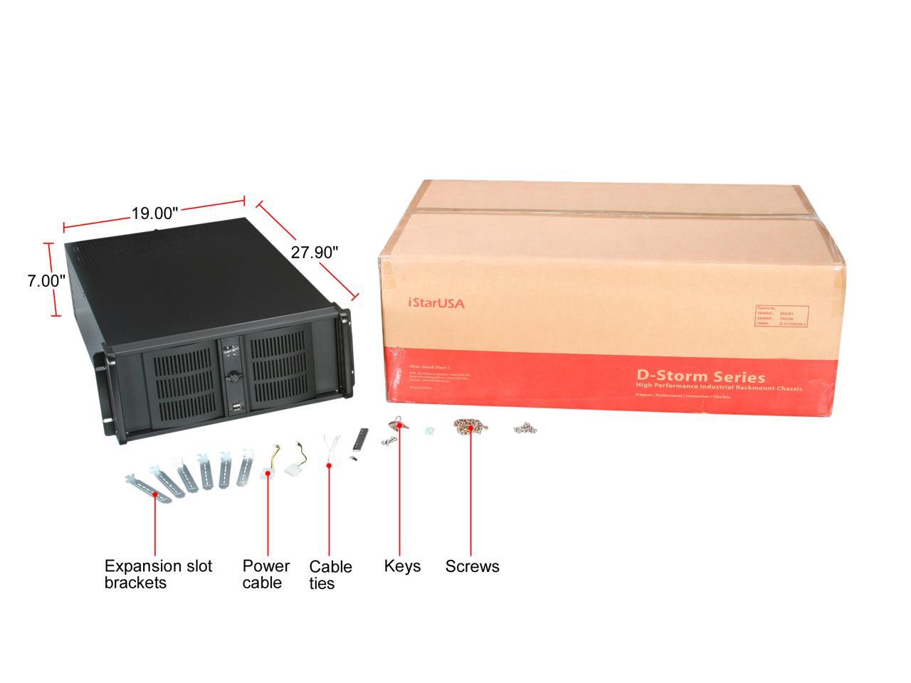 Istarusa D 400l 7 Black 4u Rackmount High Performance Chassis Black Bezel Newegg Com Istarusa D 400l 7 Black 4u Rackmount High Performance Chassis Black Bezel Newegg Com