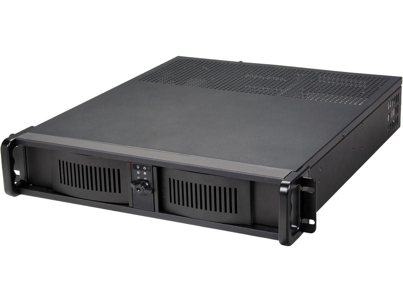 iStarUSA D-200-FS Black 2U Rackmount Compact Stylish Chassis - Newegg.com