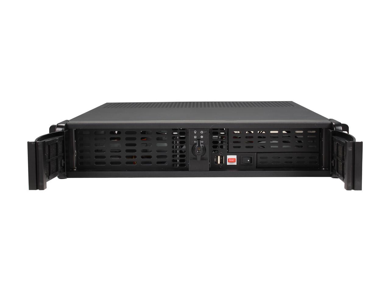 Istarusa D-200-fs Black 2u Rackmount Compact Stylish Chassis - Newegg.com