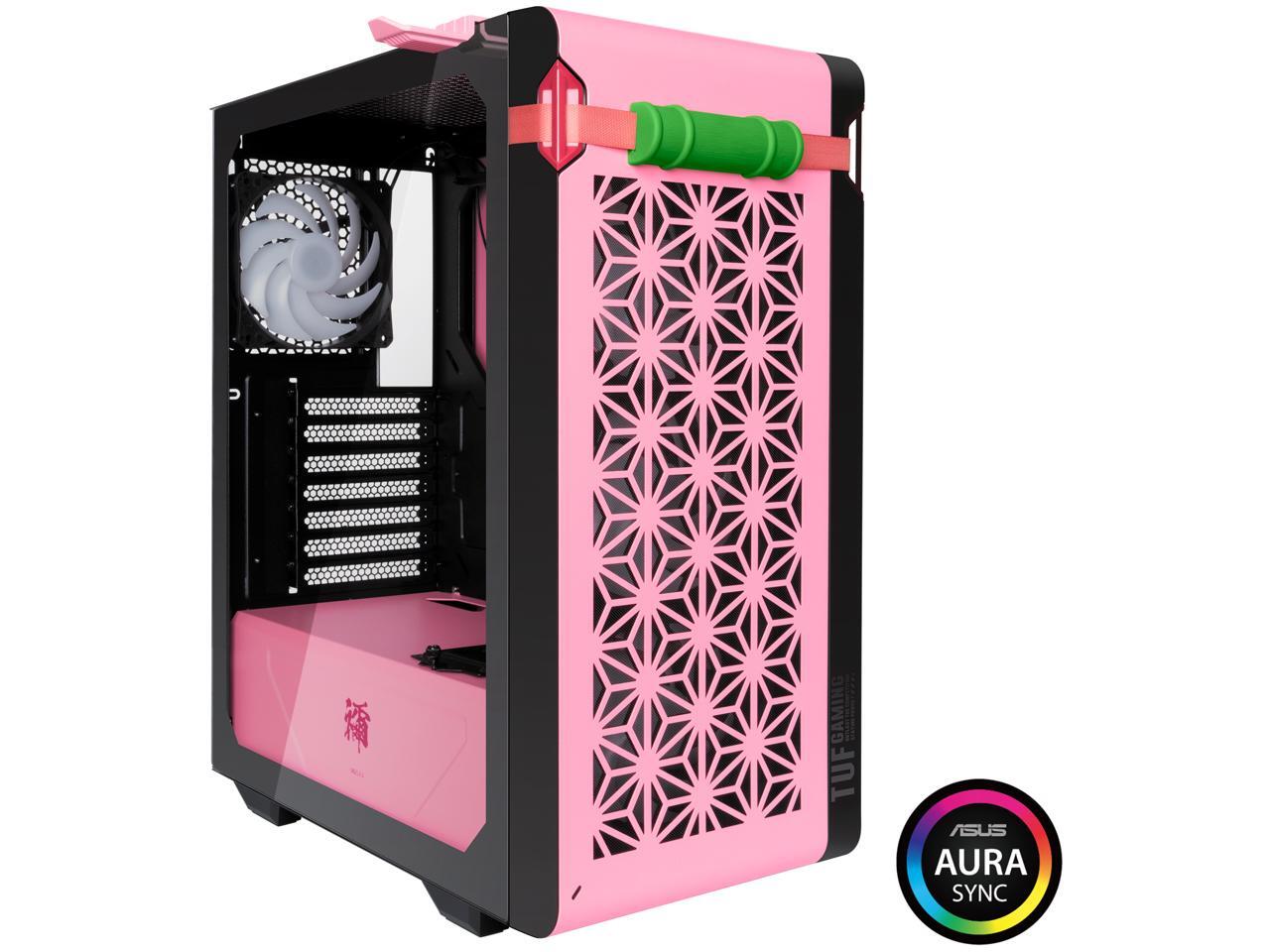 ASUS GT301 TUF GAMING CASE PINK HANDLE 90DC0046 B40000 Pink Computer 