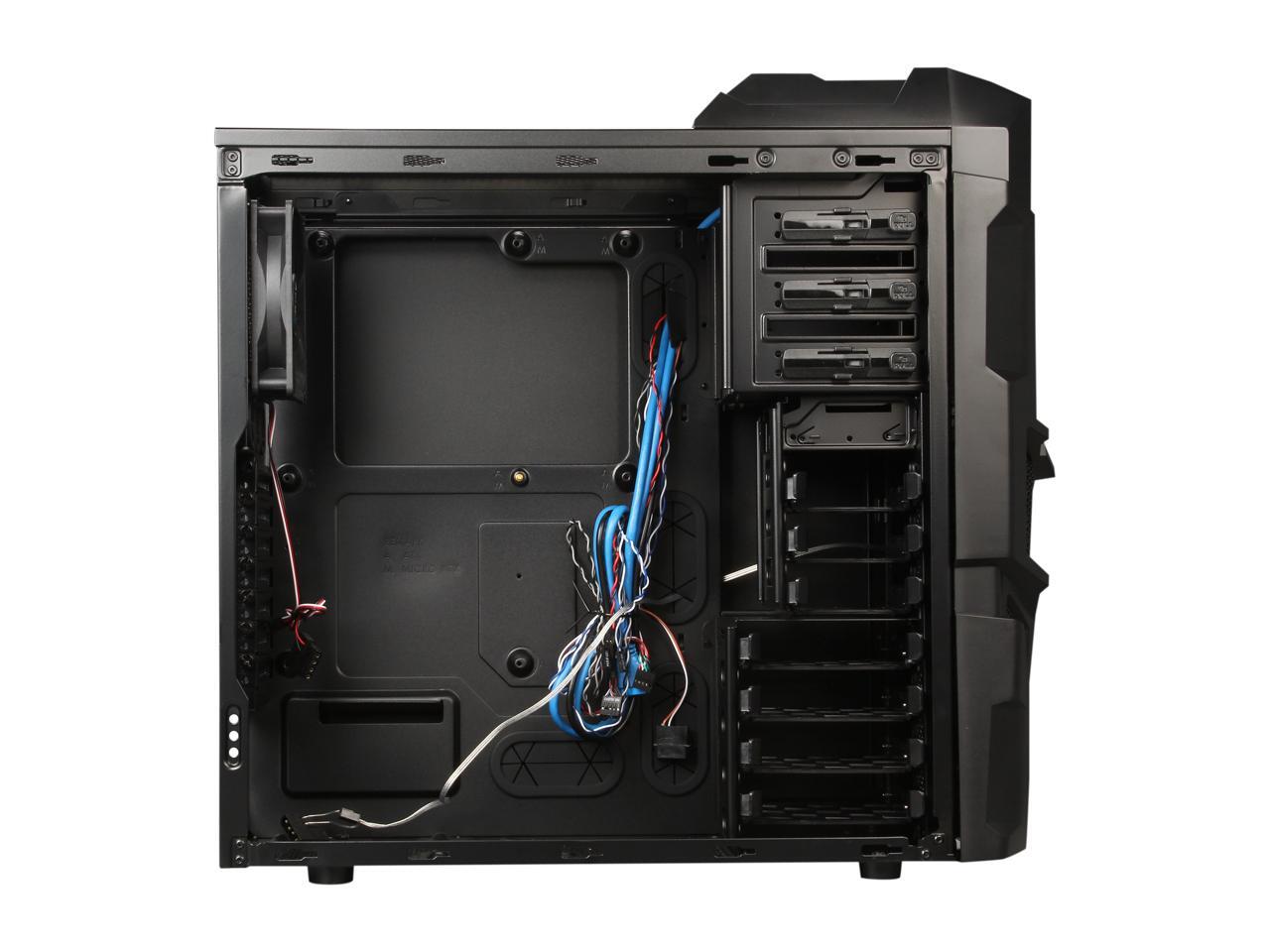 AeroCool PGS B Series Mechatron-Black Steel Edition Black Computer Case ...