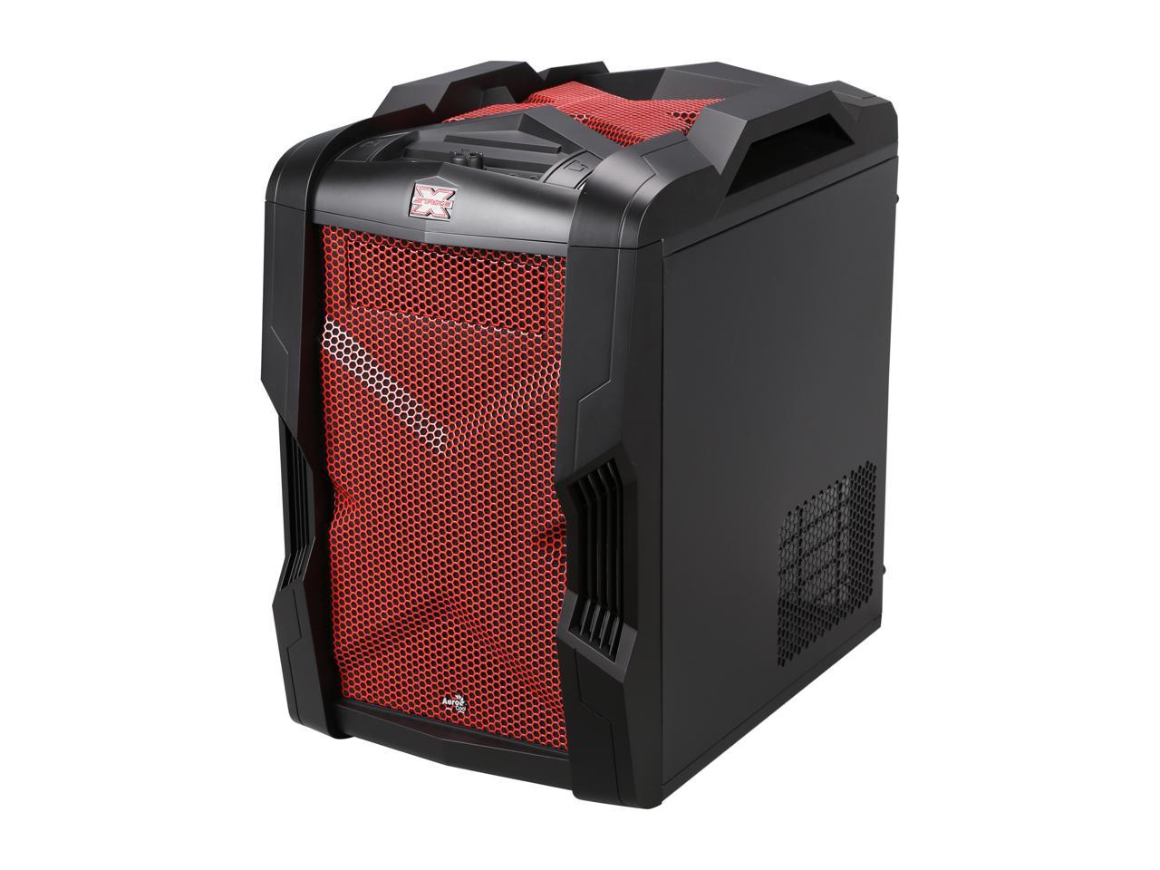 AeroCool StrikeX series StrikeX Cube Red Black / Red Computer Case ...