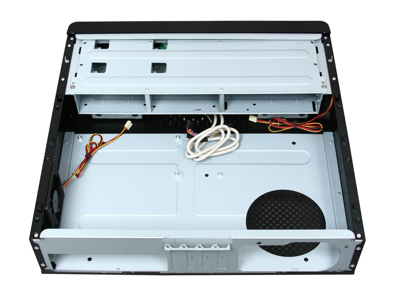nMEDIAPC Black HTPC 1080P Micro ATX Media Center / HTPC Case