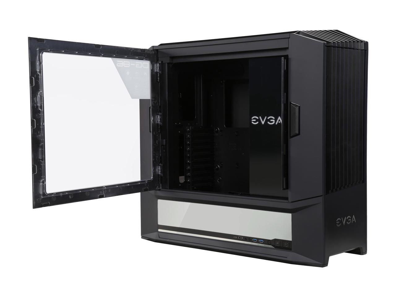 Open Box: EVGA DG-86 Gaming Case, 100-E1-1014-K0, Full Tower, K-Boost ...