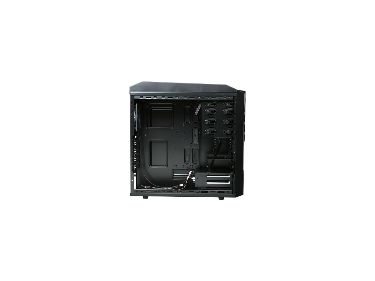 Xion Predator Gaming Series Axp 970 001bk Mid Tower Pc Case W Hot Swap Enabled Front Loading Trays For Sata Hdd Newegg Com