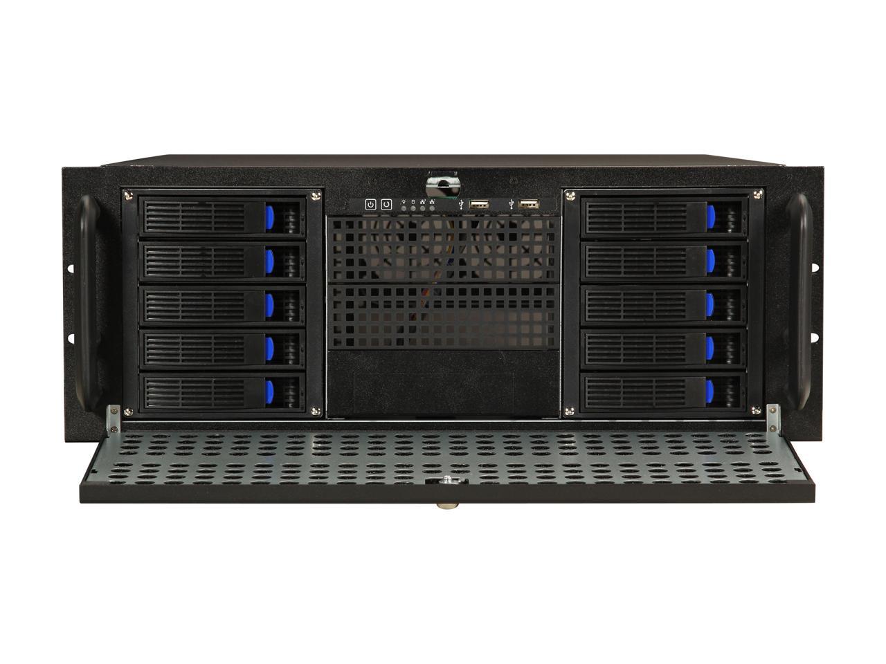 NORCO RPC450TH Black 4U Rackmount Server Chassis