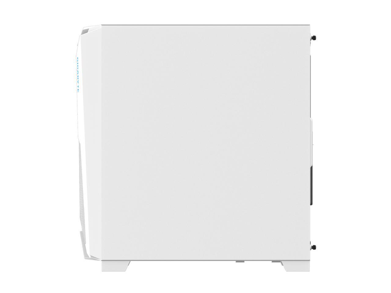 GIGABYTE C301 GLASS WHITE - White Mid Tower PC Gaming Case, Tempered ...