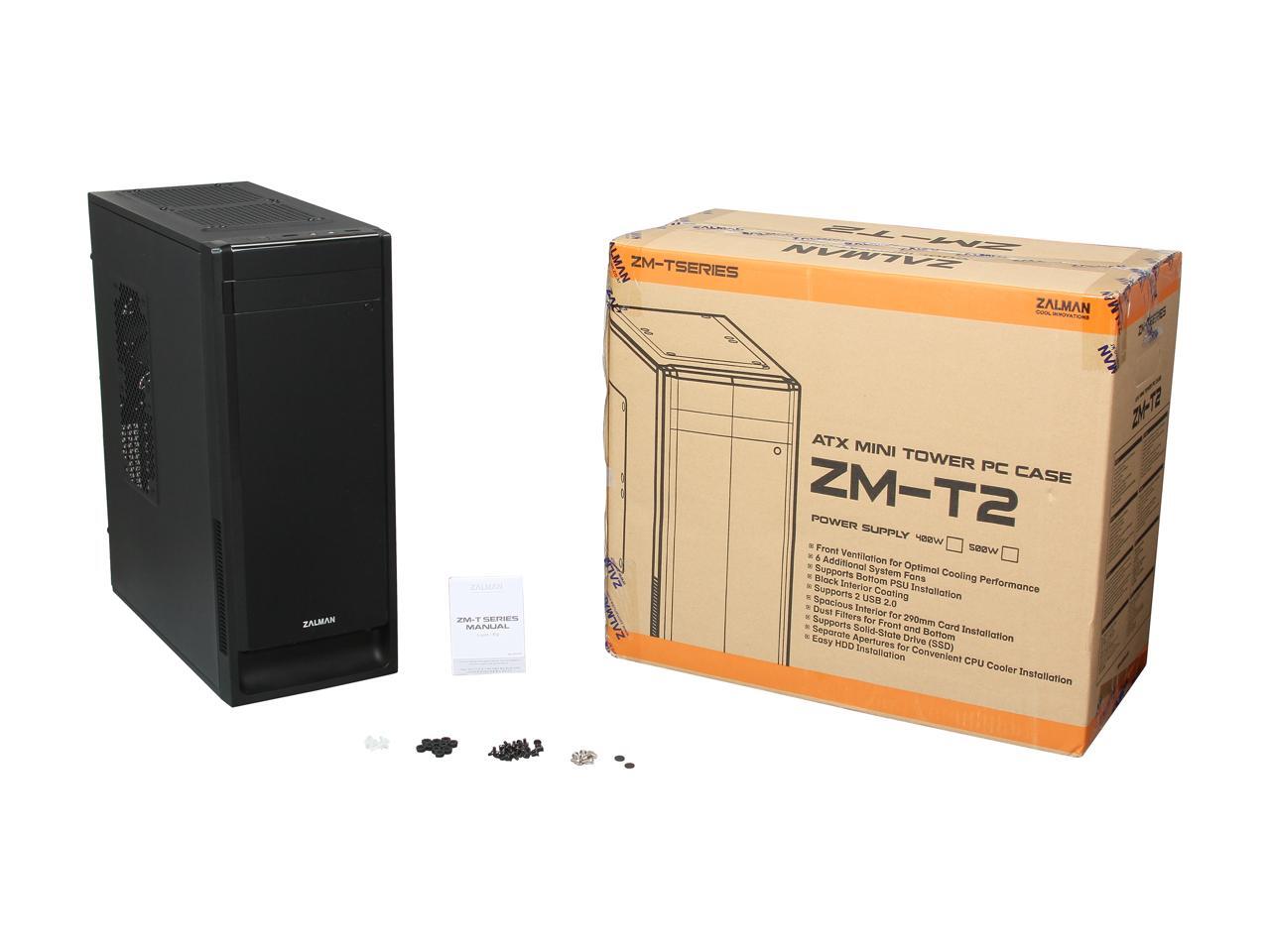 ZALMAN ZM-T2 Black Computer Case - Newegg.ca