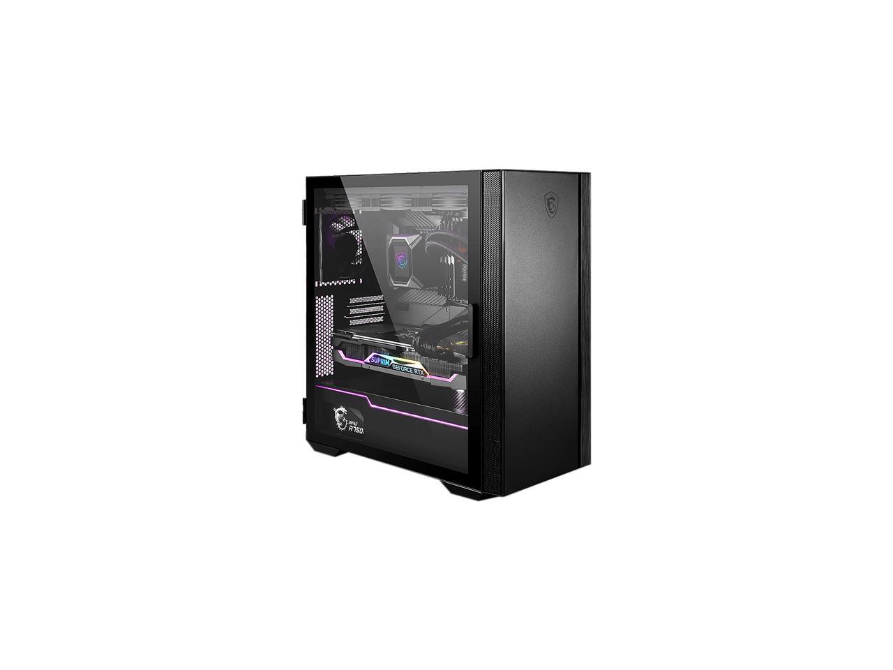 Msi Mpg Quietude 100s Black Computer Case - Newegg.com