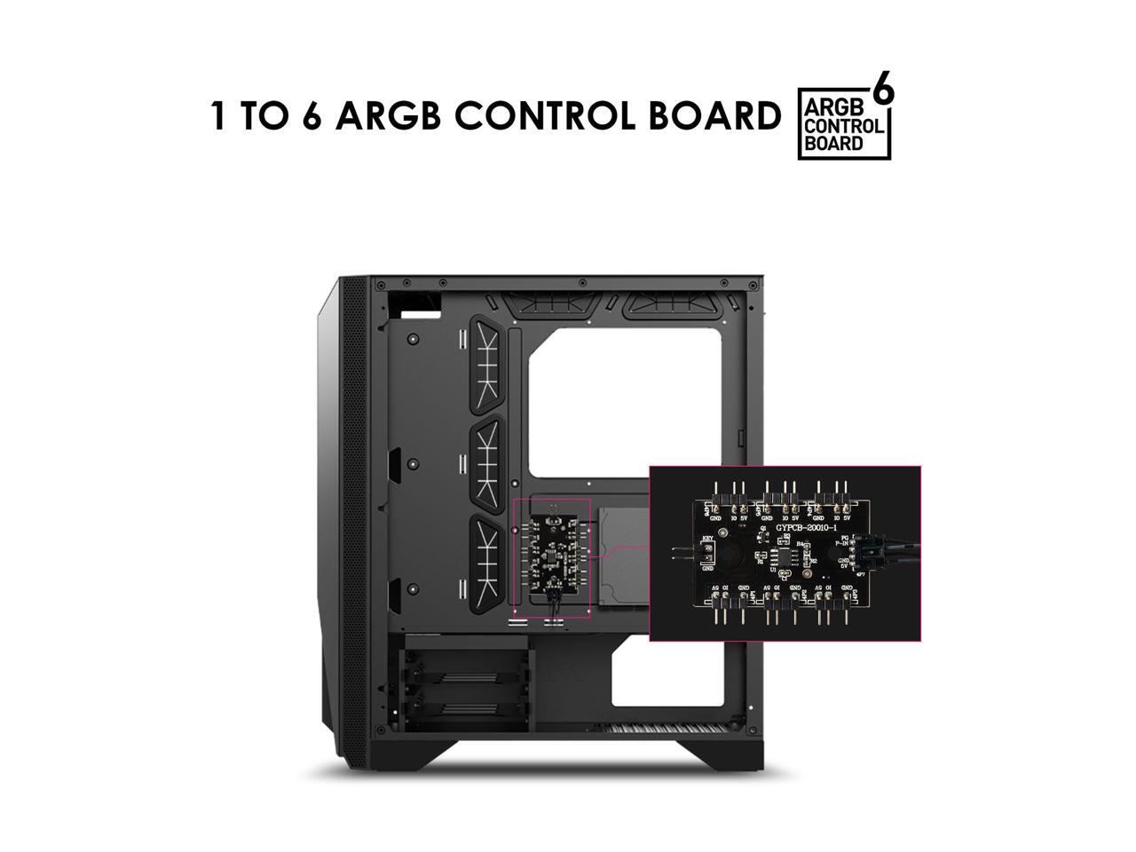 MSI MPG GUNGNIR 120R Black Computer Case