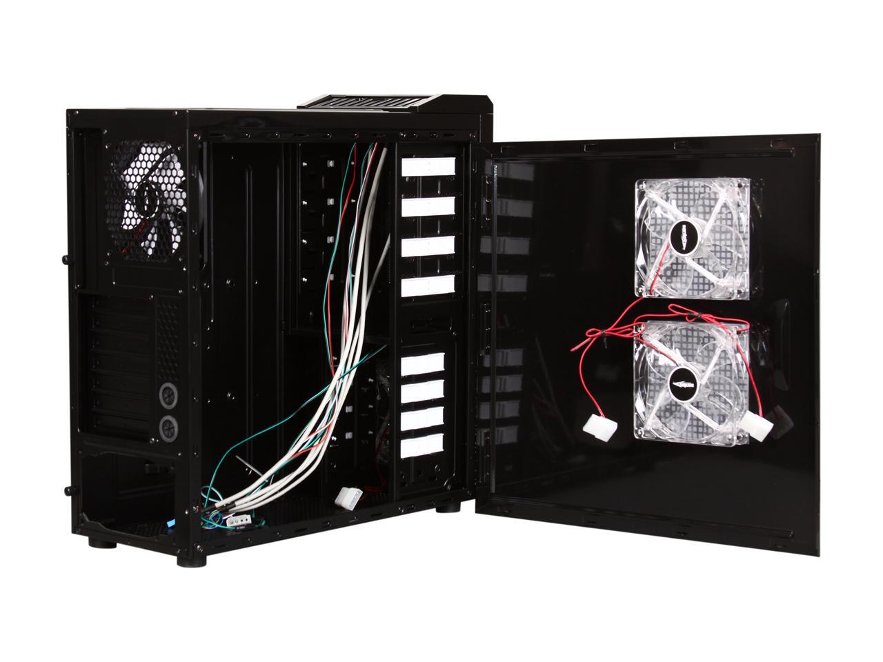 Sentey Black Box Series BX24292 v2.1 Mid Tower Computer Case / HD