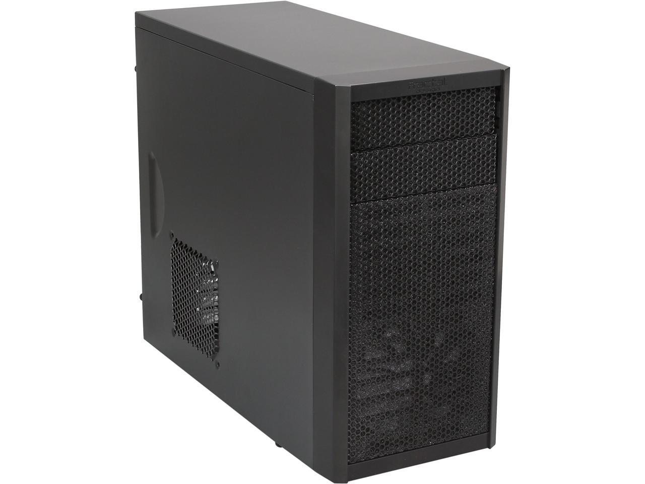 Fractal Design Core 1000 Black MATX Mini Tower Computer Case 