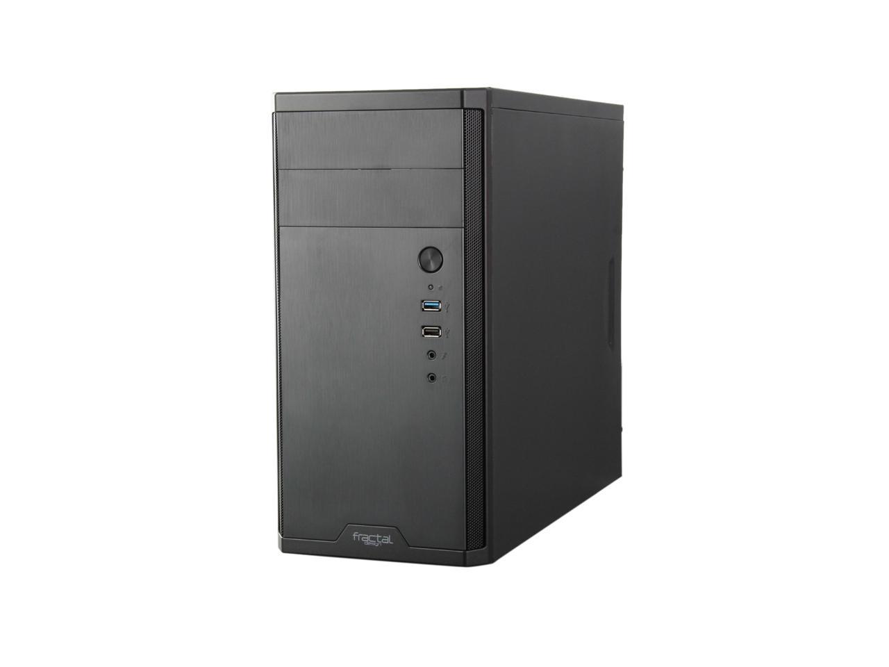 Fractal Design Core 1100 Black Micro Atx Mini Tower Computer Case Newegg Com