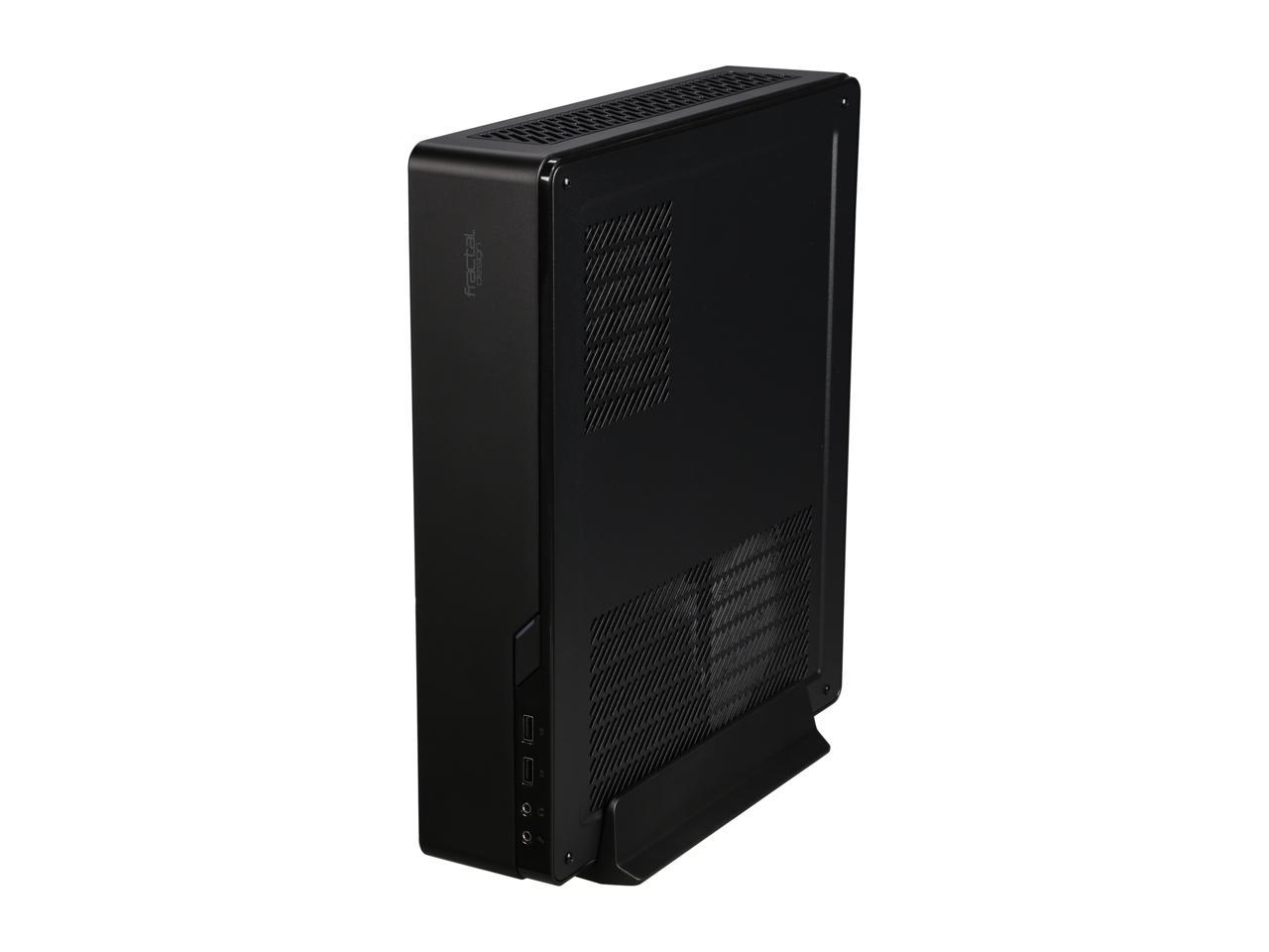 Fractal Design Node 202 Black Slim Mini-ITX Computer Case ...