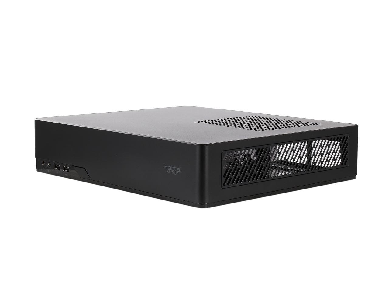 Fractal Design Node 2 Black Slim Mini Itx Computer Case Newegg Com