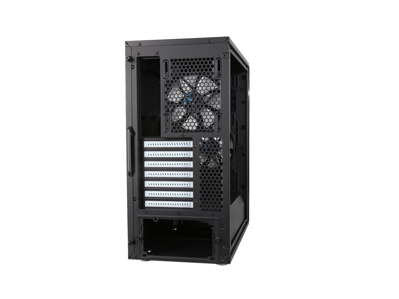 Open Box Fractal Design Define C Black Silent Compact Atx Mid Tower Computer Case Newegg Com