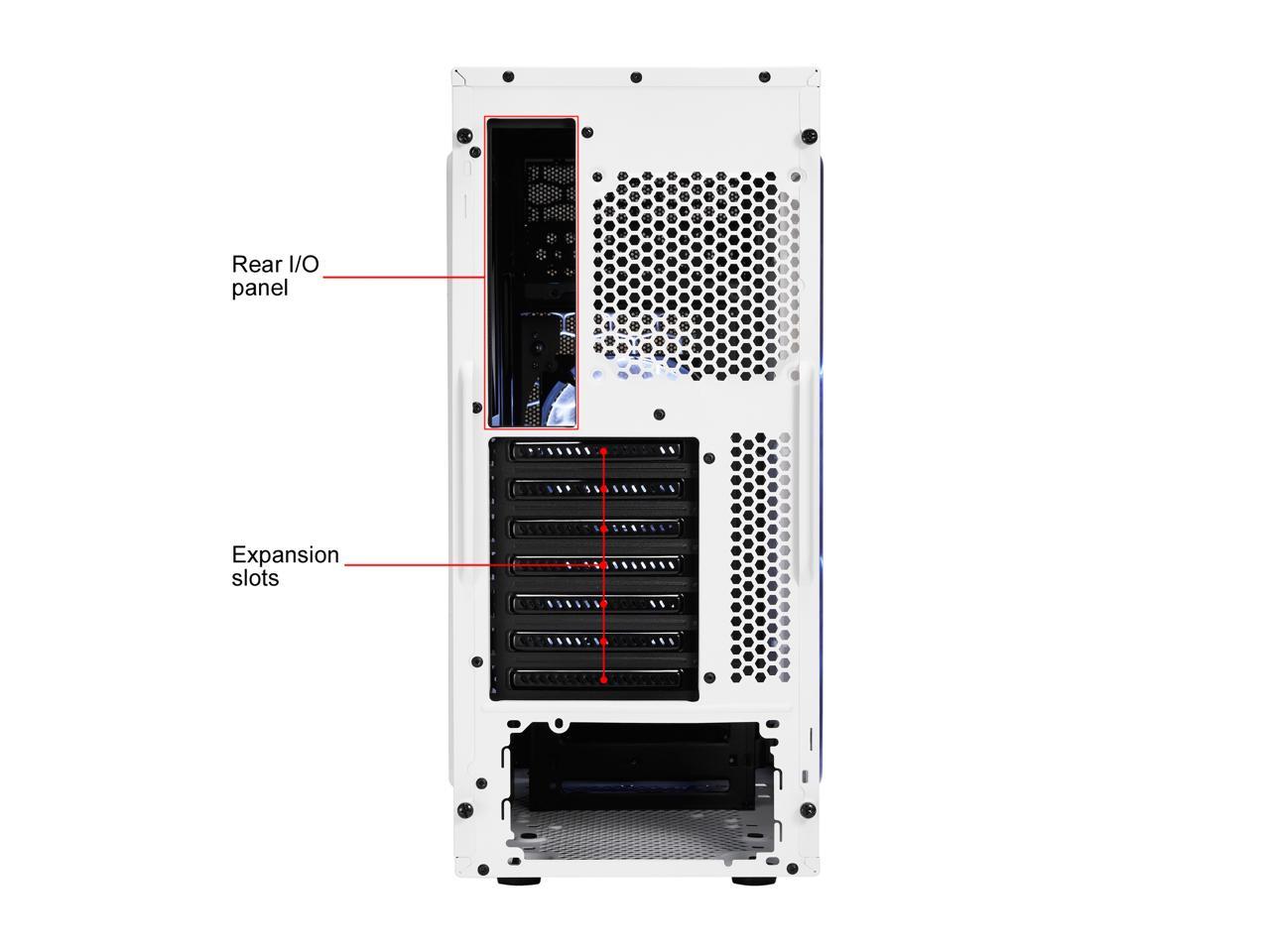 Fractal Design Focus G White Atx Mid Tower Computer Case Newegg Com