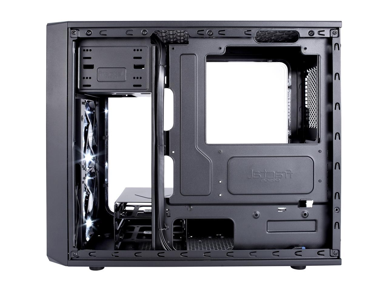 Fractal Design Focus G Mini Black Microatx Mid Tower Computer Case Newegg Com