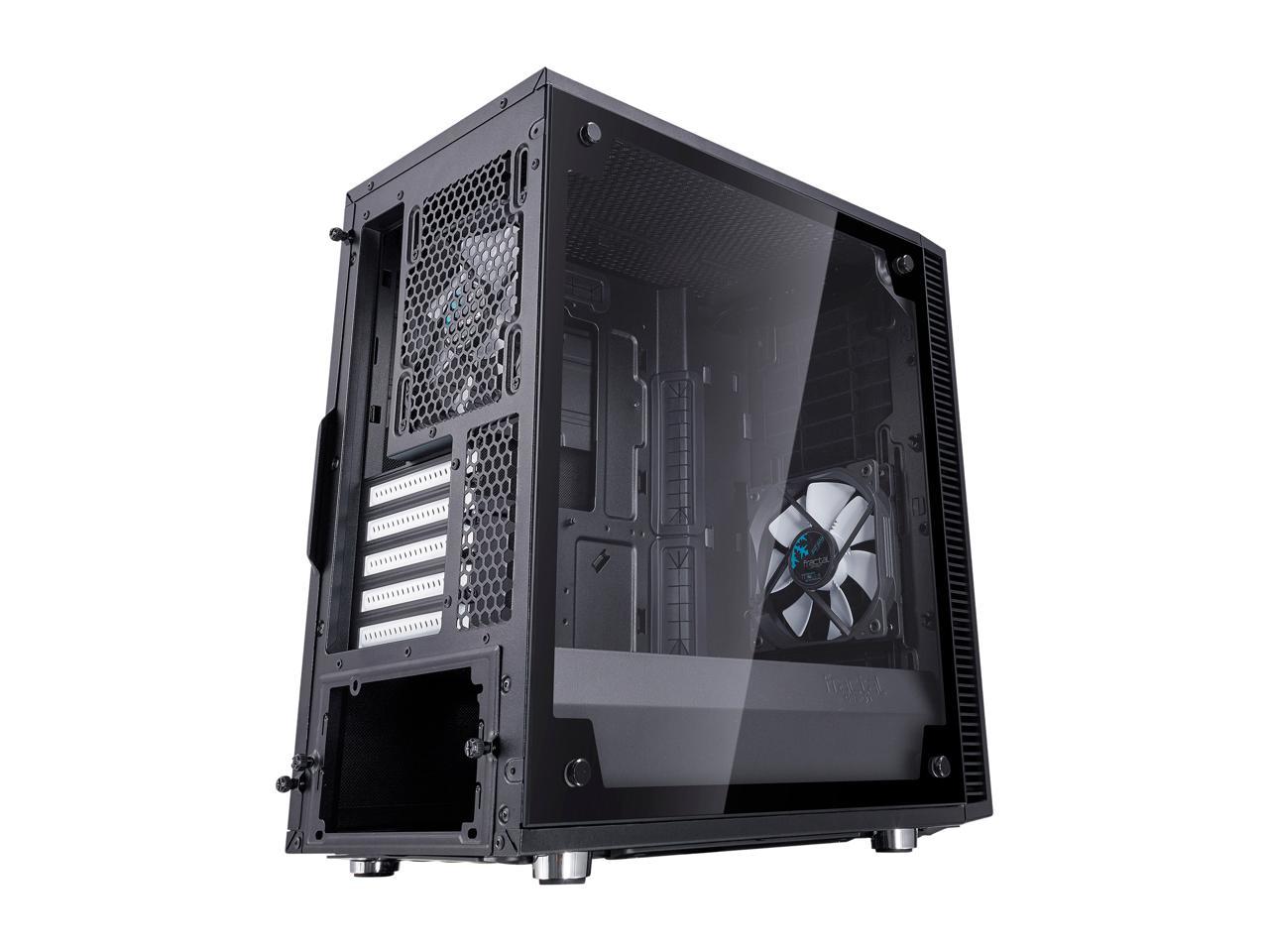 Компьютерный корпус fractal design define mini c black обзор