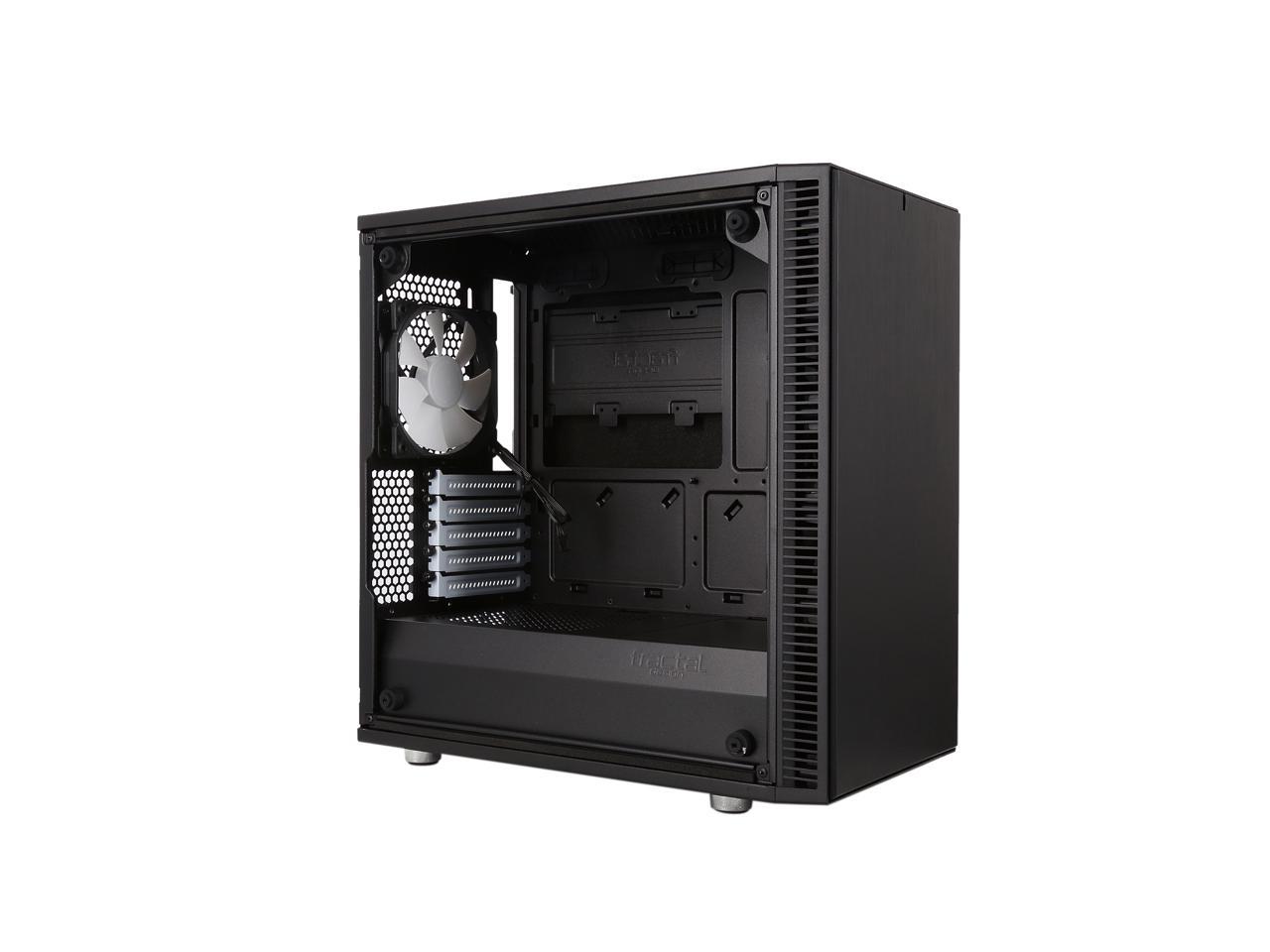 Компьютерный корпус fractal design define mini c black обзор