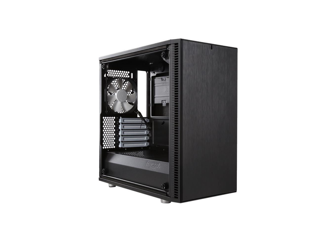 Компьютерный корпус fractal design define mini c black обзор