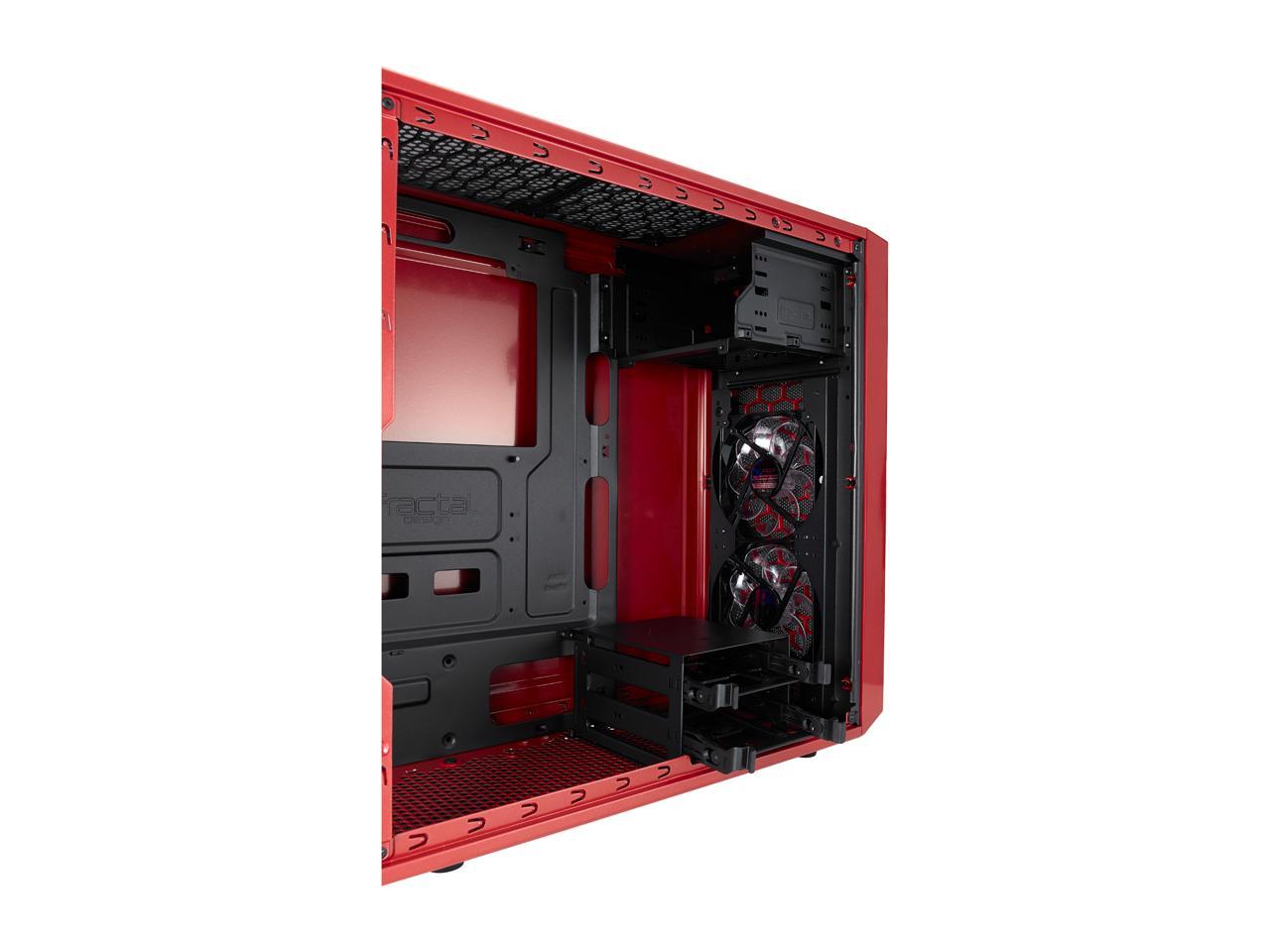 Fractal Design Focus G Mystic Red ATX Mid Tower Computer Case - Newegg.ca