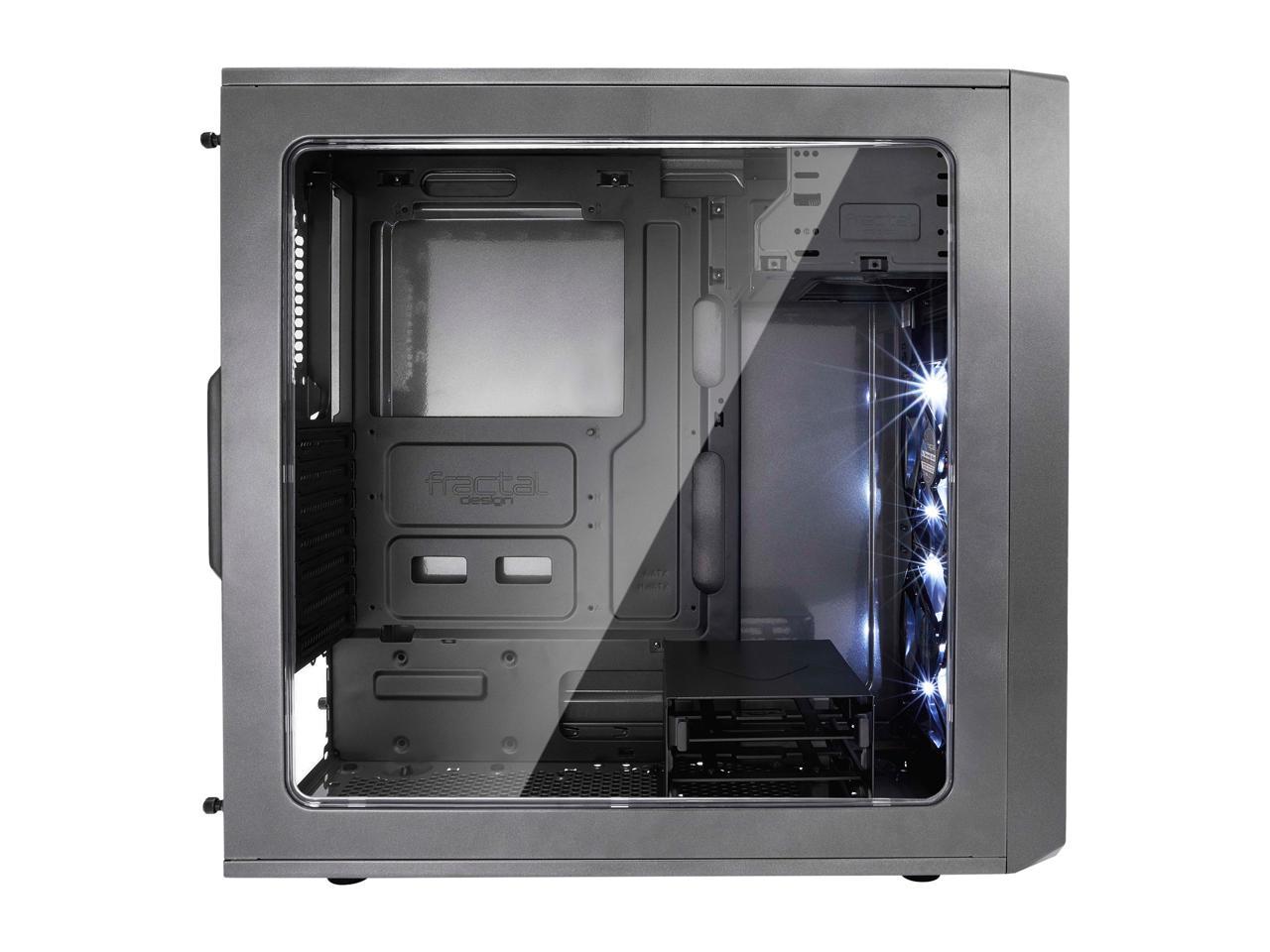 Fractal Design Focus G Gunmetal Gray ATX Computer Case - Newegg.com