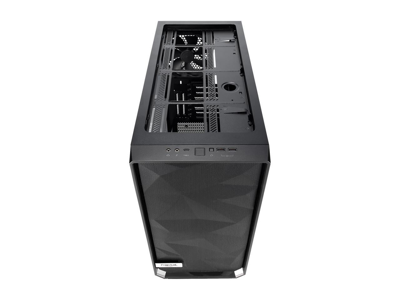 Fractal Design Meshify S2 Black ATX Modular High-Airflow Dark Tint ...