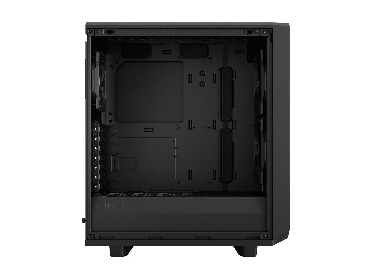 Fractal Design Meshify 2 Compact Black ATX Flexibele High-Airflow Light Getinted Tempered Glass Venster Mid Tower Computer Case