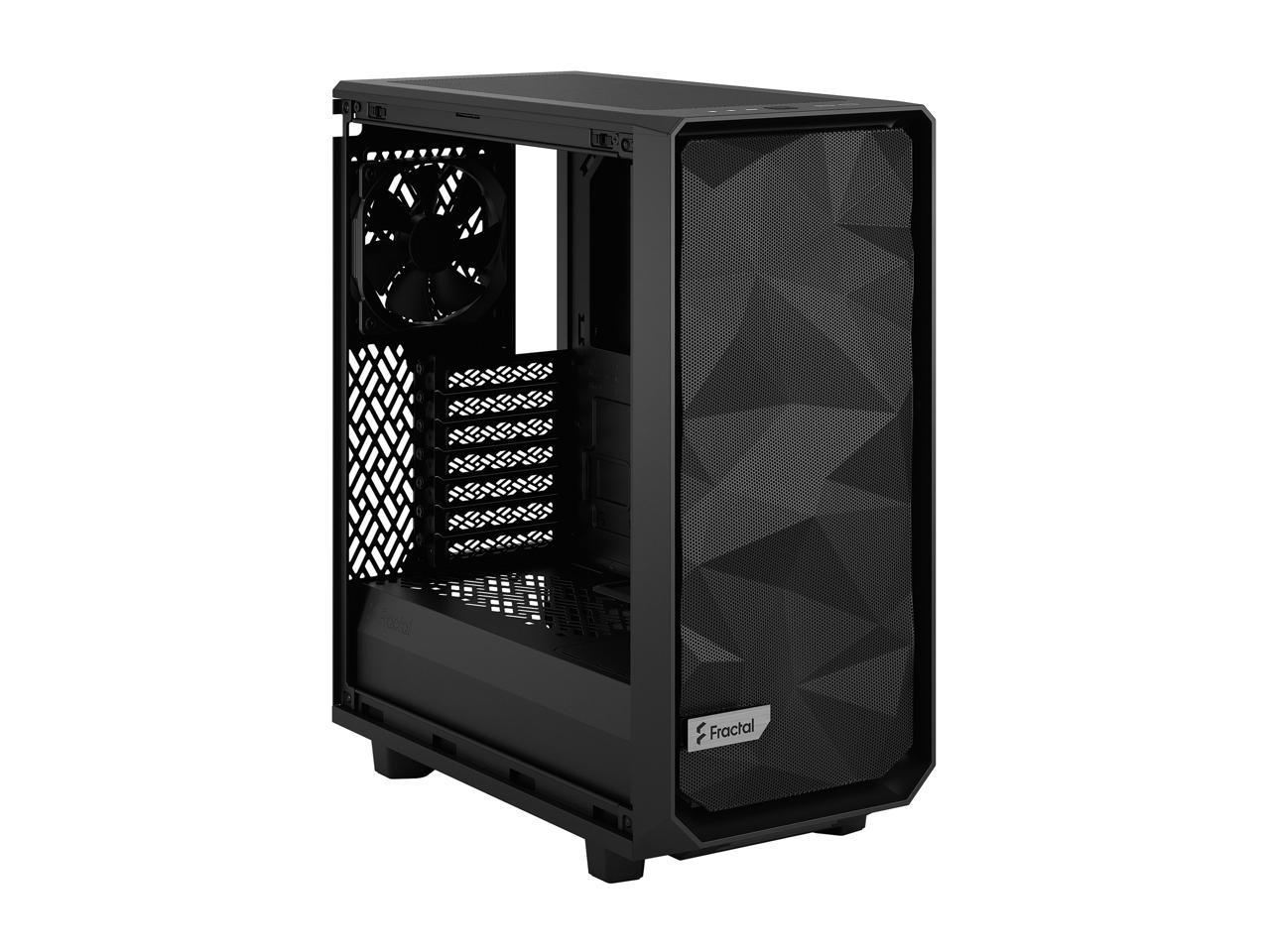 Fractal Design Meshify 2 Compact Black ATX Flexible High-Airflow Dark ...