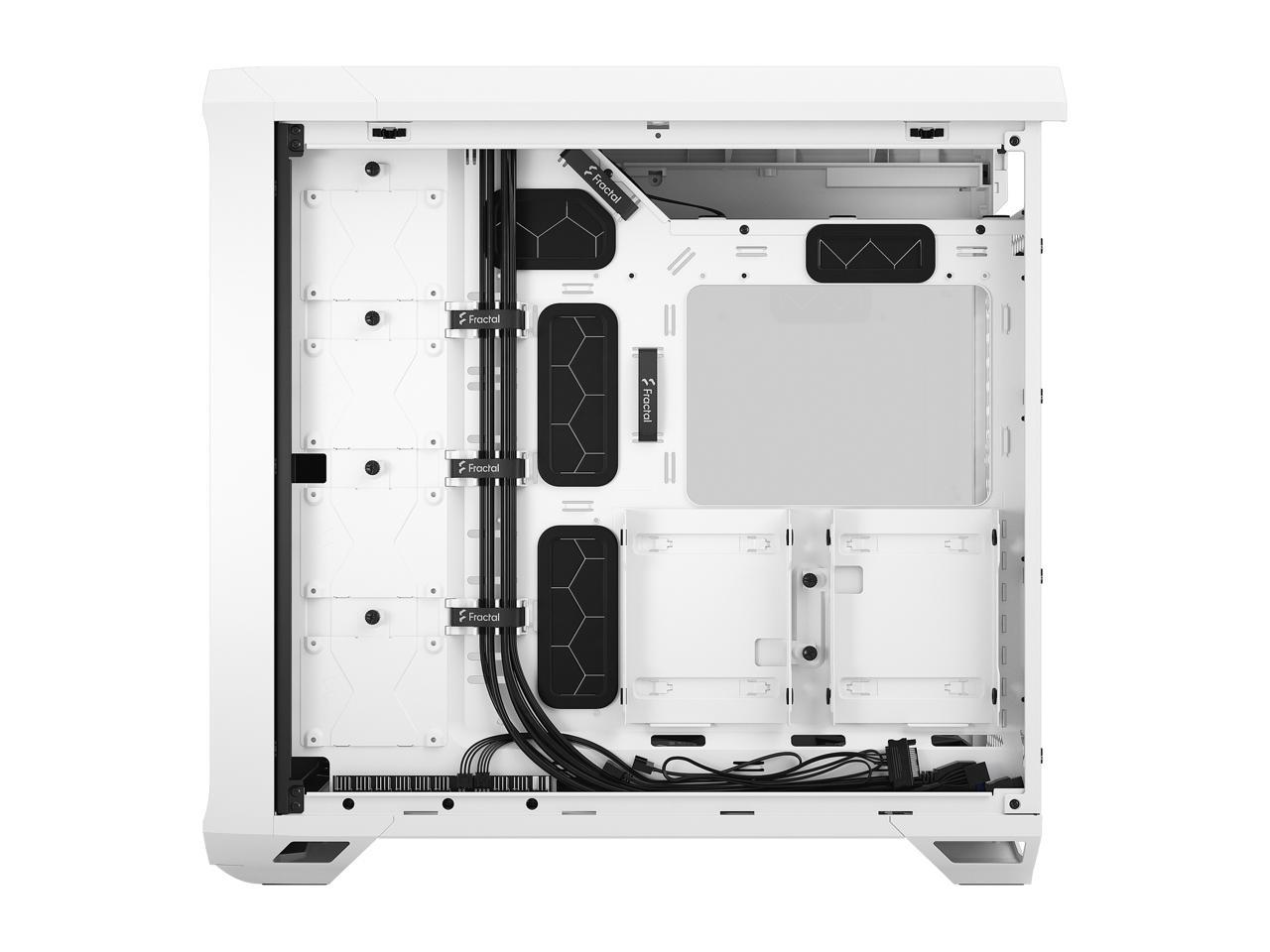 Fractal Design Torrent White E-atx Tempered Glass Window High-airflow 