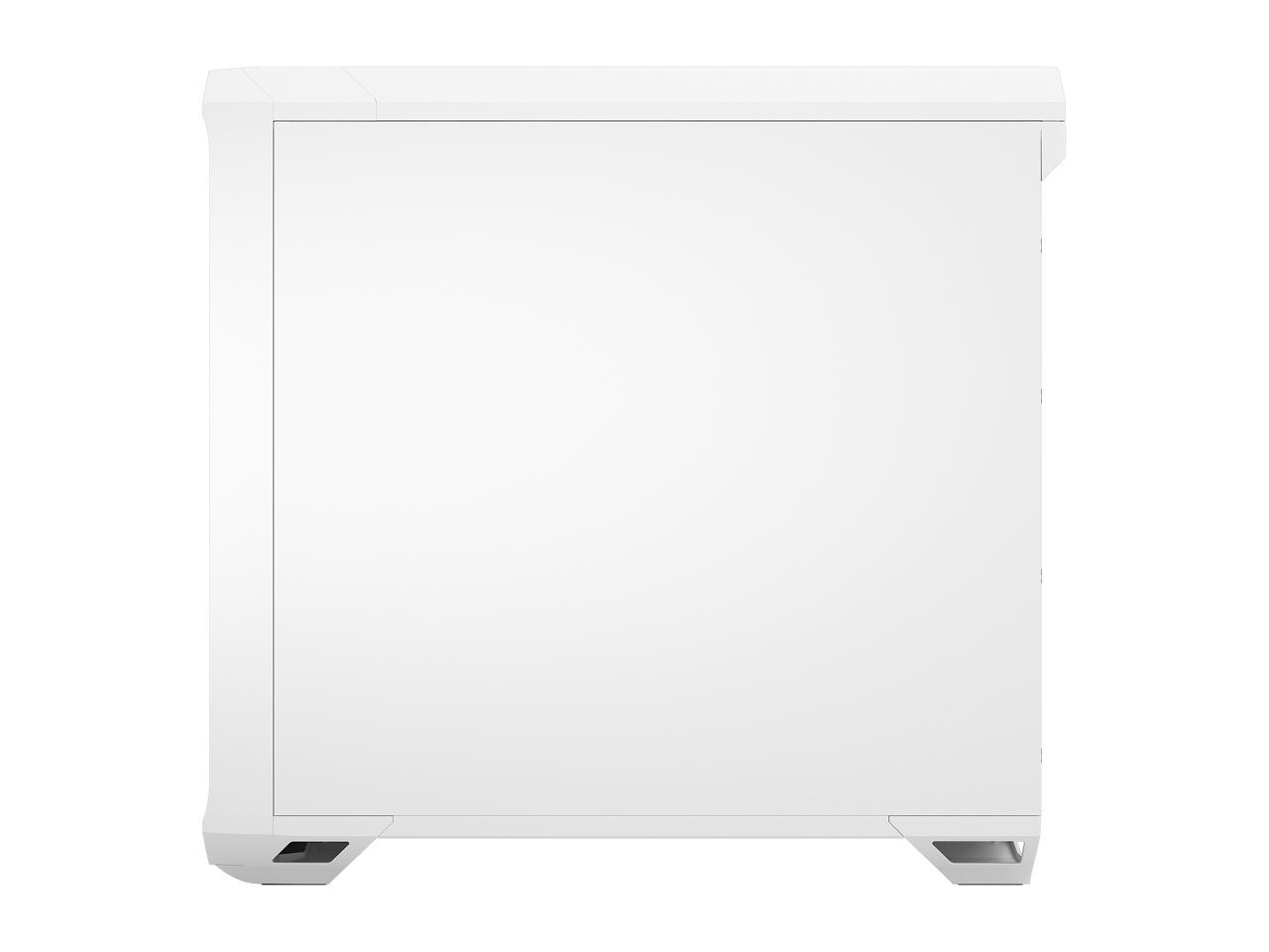 Fractal Design Torrent White E-ATX Tempered Glass Window High-Airflow ...