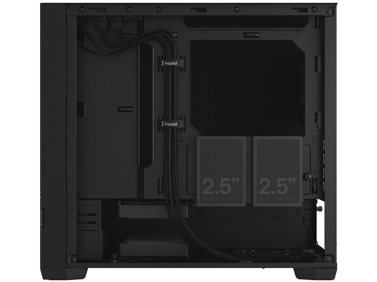 Fractal Design Pop Mini Silent Black mATX Sound Damped Solid Panel Tower Computer Case Newegg.ca