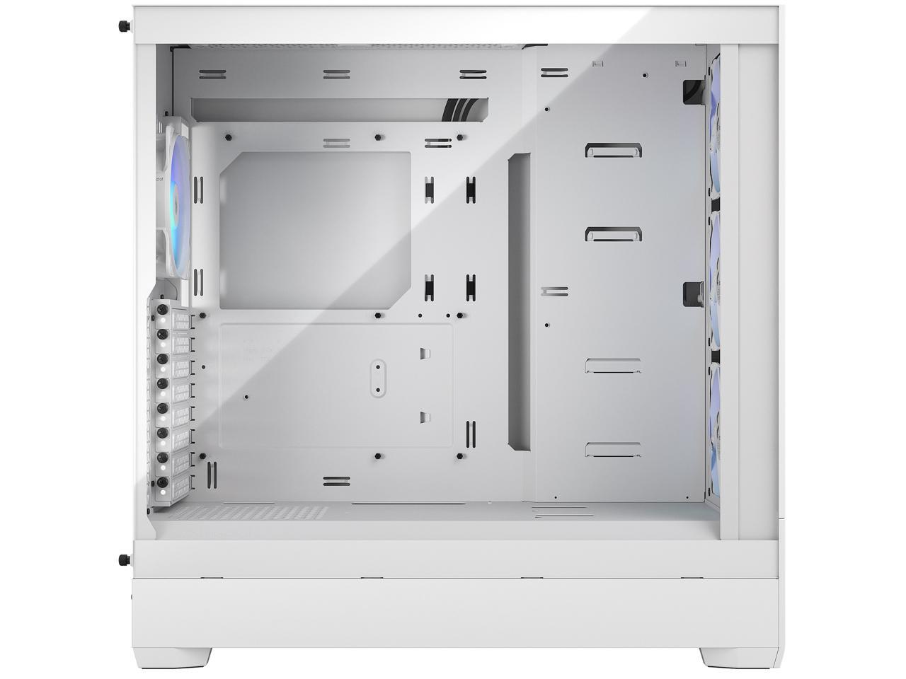 Fractal Design Pop XL Air RGB White TG ATX HighAirflow Clear Tempered Glass Window Full Tower