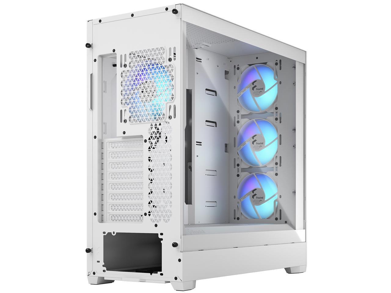 Fractal Design Pop XL Air RGB White TG ATX HighAirflow Clear Tempered