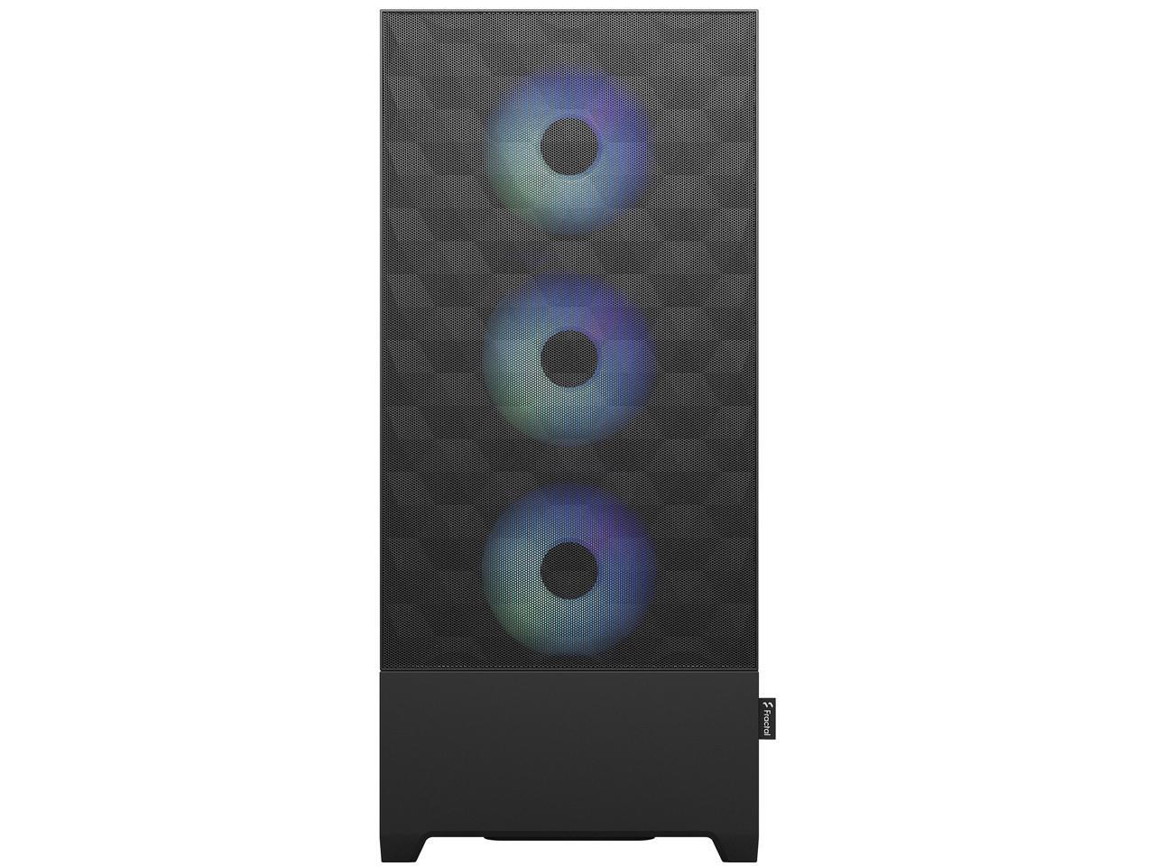 Fractal Design Pop XL Air RGB Black TG ATX High-Airflow Clear Tempered ...