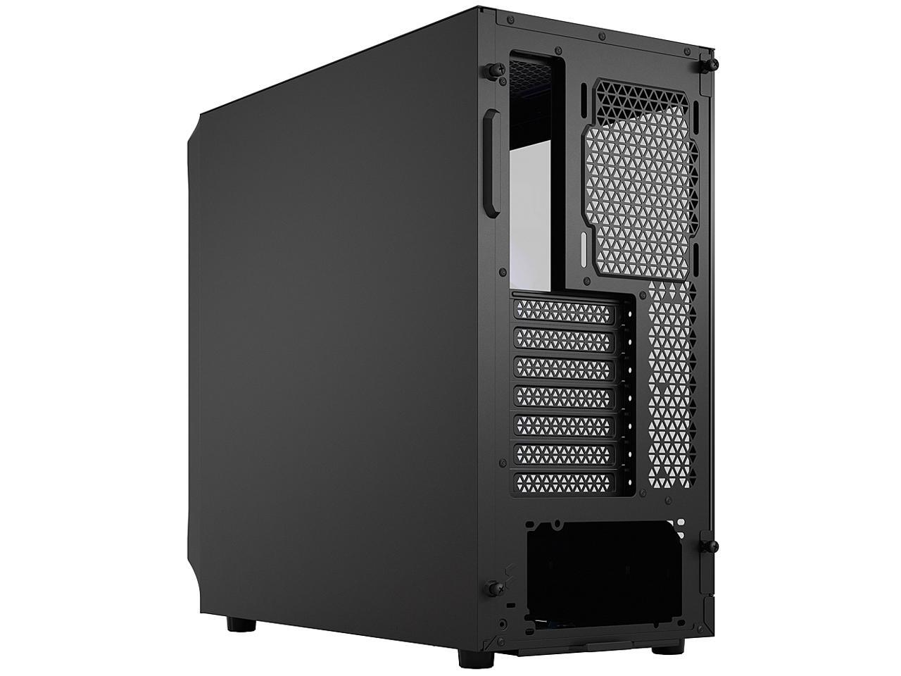 Fractal Design Focus 2 RGB Black ATX mATX Mini ITX Clear Tinted Tempered Glass Mid Tower