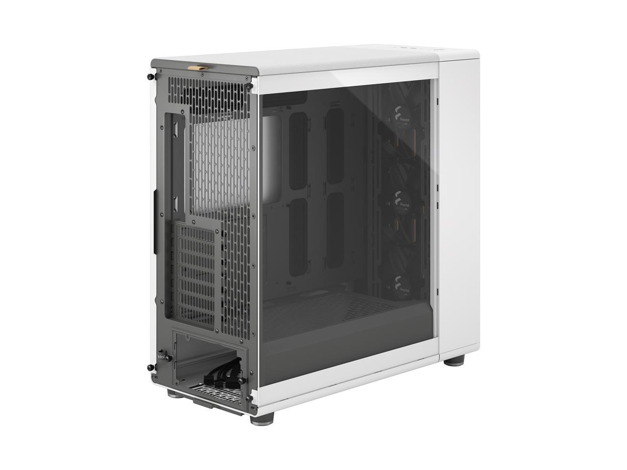 Fractal Design North Xl Atx Matx Mid Tower Pc Case - Chalk White 