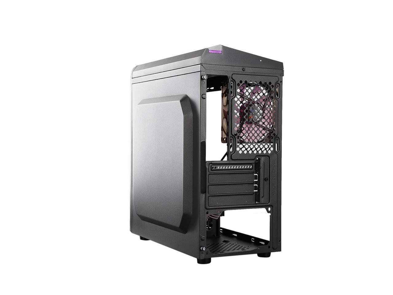 DIYPC DIY-F2-P Black / Purple Computer Case - Newegg.com