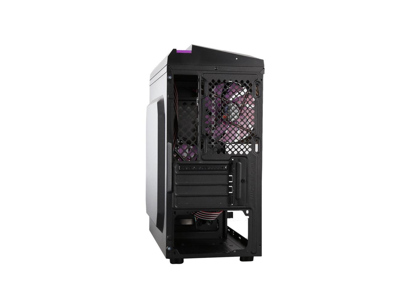 Diypc Diy F2 P Black Purple Micro Atx Computer Case Newegg Com