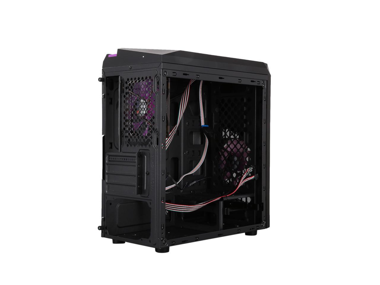 Diypc Diy F2 P Black Purple Micro Atx Computer Case Newegg Com