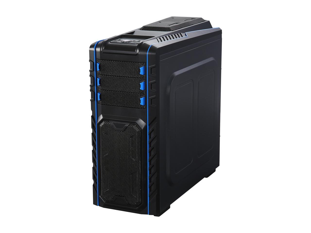 DIYPC Skyline06WB Black SECC ATX Full Tower Computer Case