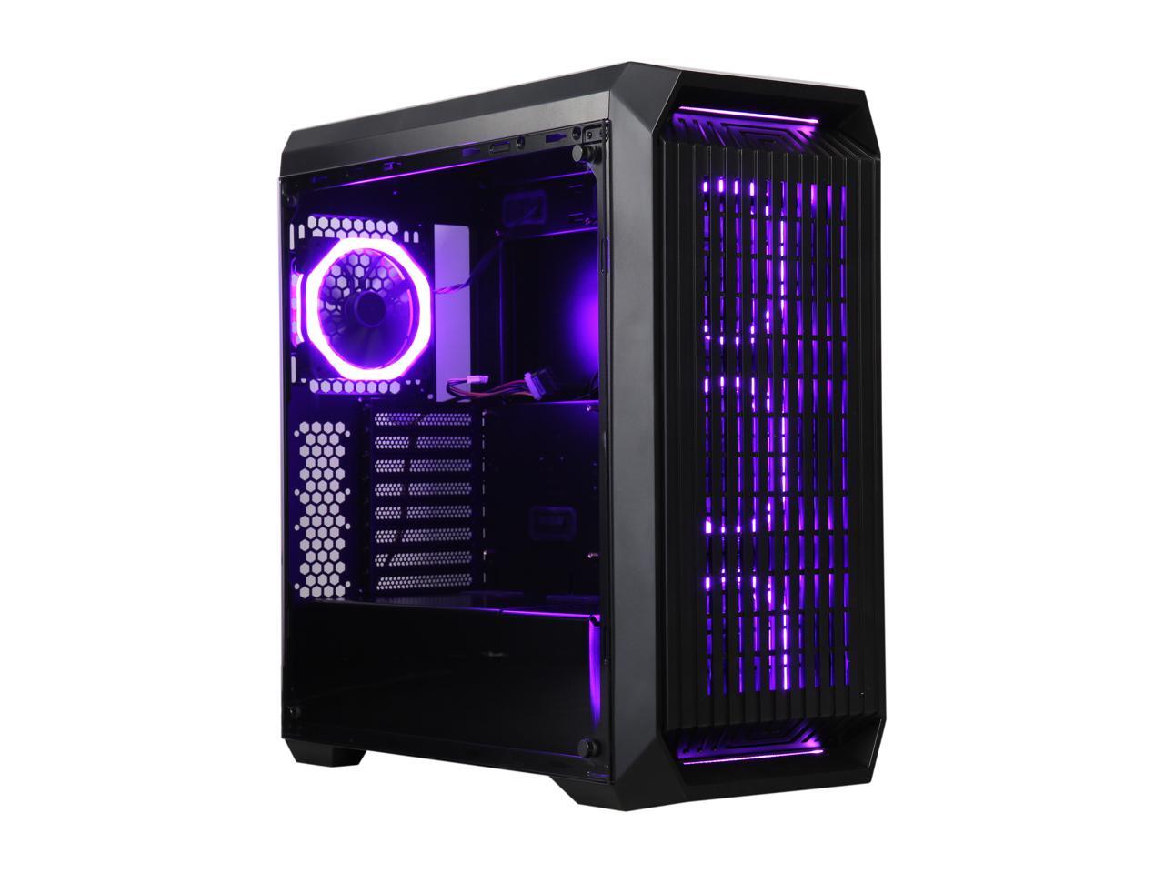 DIYPC VanguardV8RGB Black ATX Mid Tower Gaming Computer Case Newegg.ca
