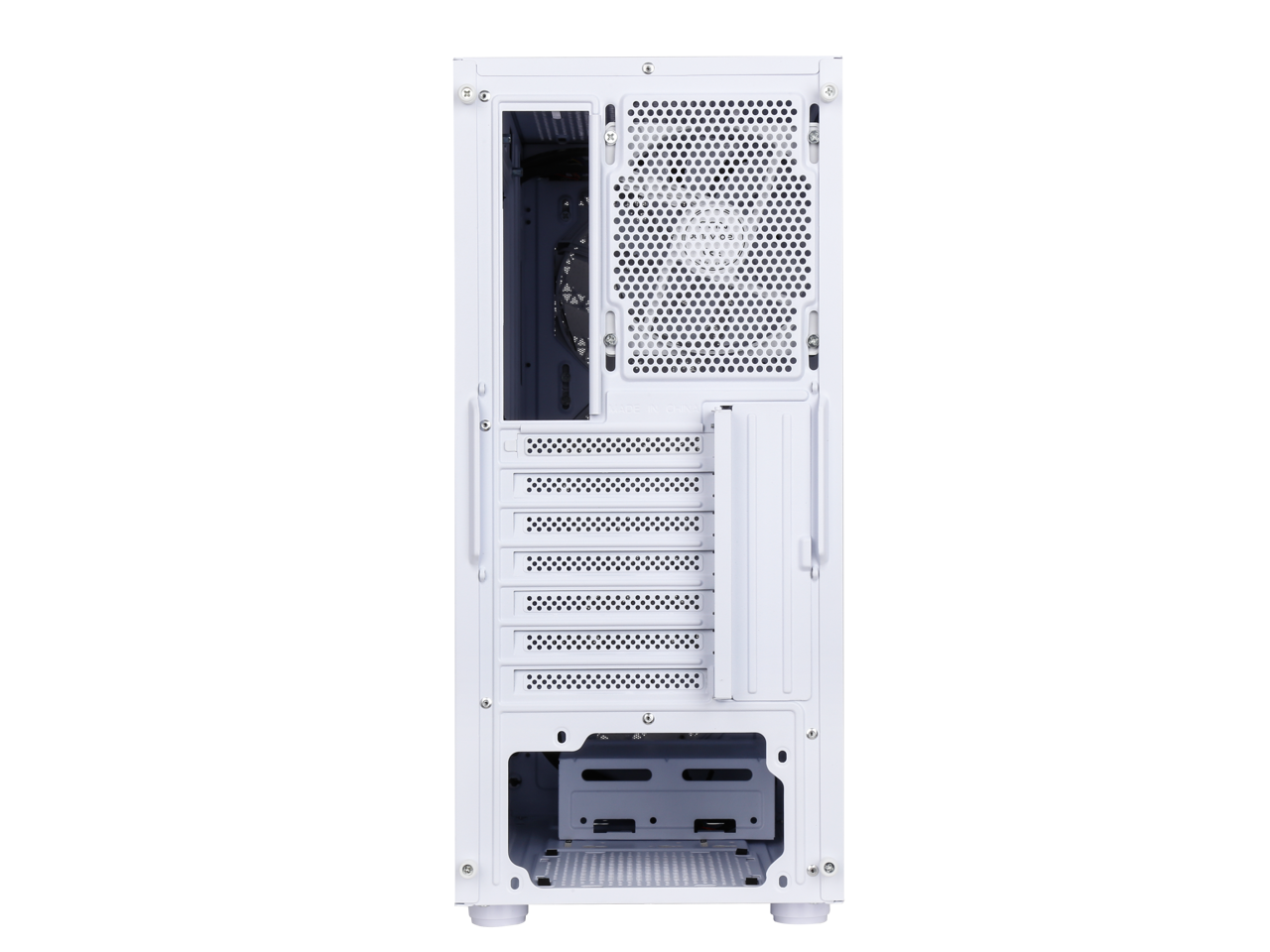 DIYPC S3-W-LED White USB3.0 Steel ATX Mid Tower Gaming Computer Case w ...