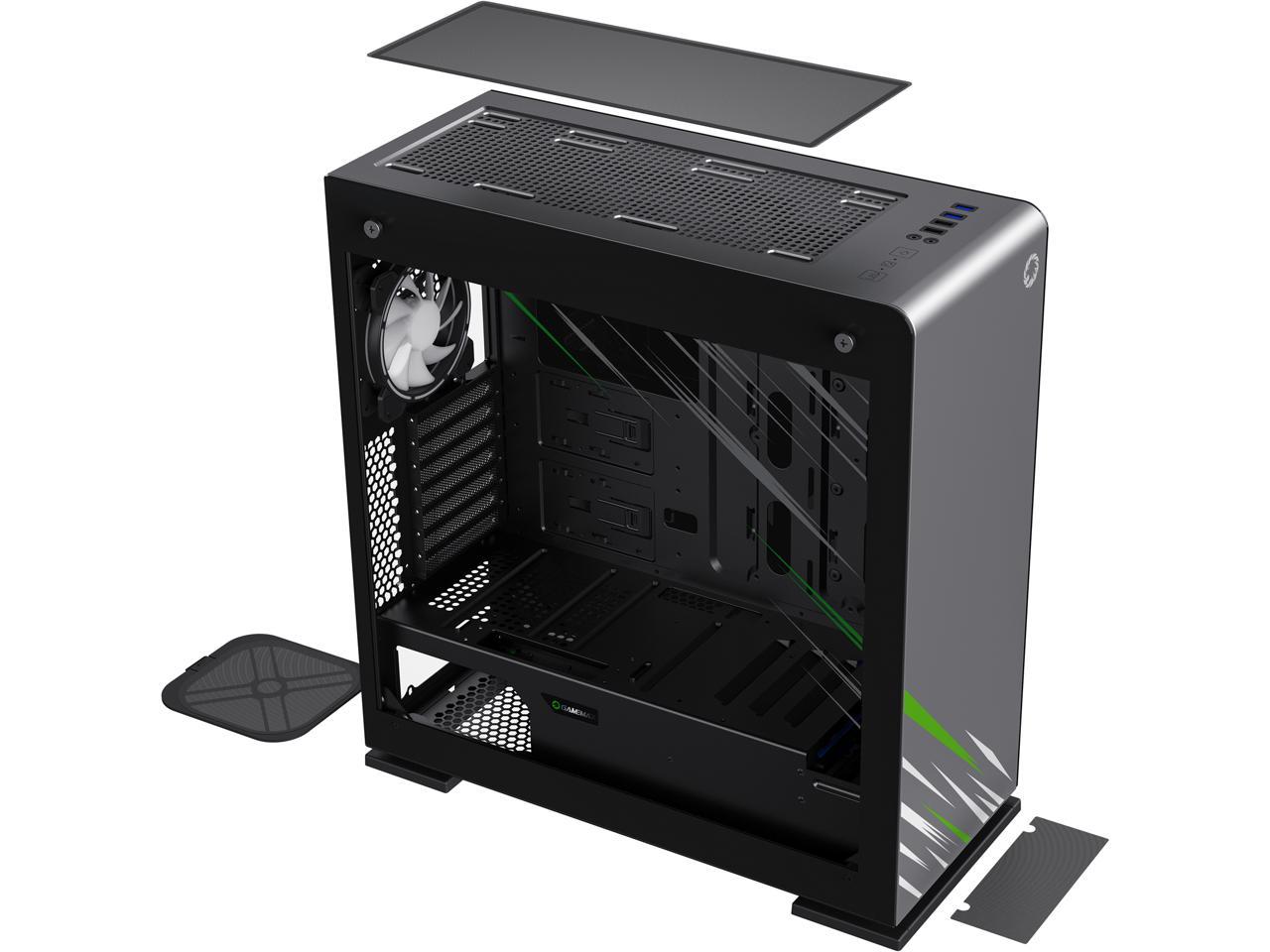 Gamemax Vega Pro Black   Grey Computer Case - Newegg.com