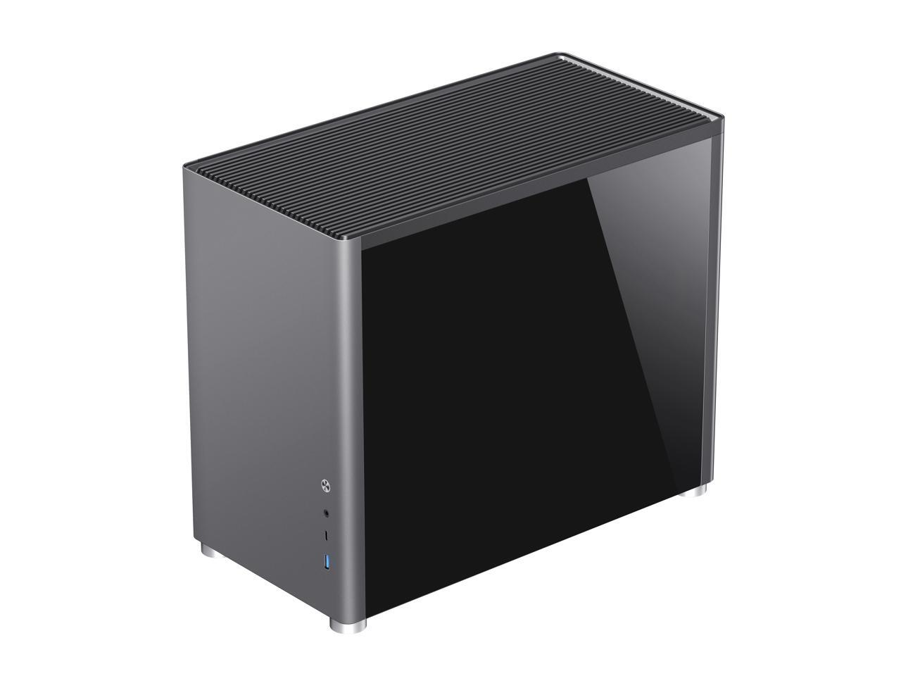 GAMEMAX Spark Grey Computer Case w/ Dual Tempered Glass Side Panel