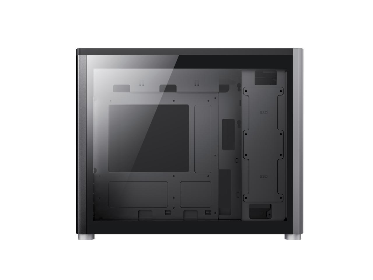 GAMEMAX Spark Grey Computer Case w/ Dual Tempered Glass Side Panel