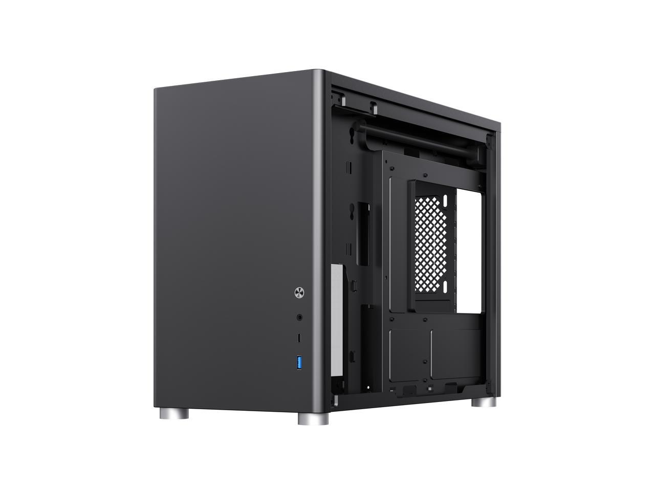 GAMEMAX Black Steel/Tempered Glass USB3.0/ Type C Micro ATX Tower Spark ...